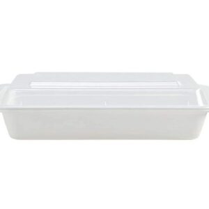 White Microwaveable Rectangle Container Hotpack 150ct