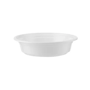 White Microwaveable Round Container Hotpack 150ct